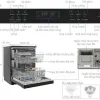 Máy rửa chén độc lập Comfee CDWEF1401HB-W-VN