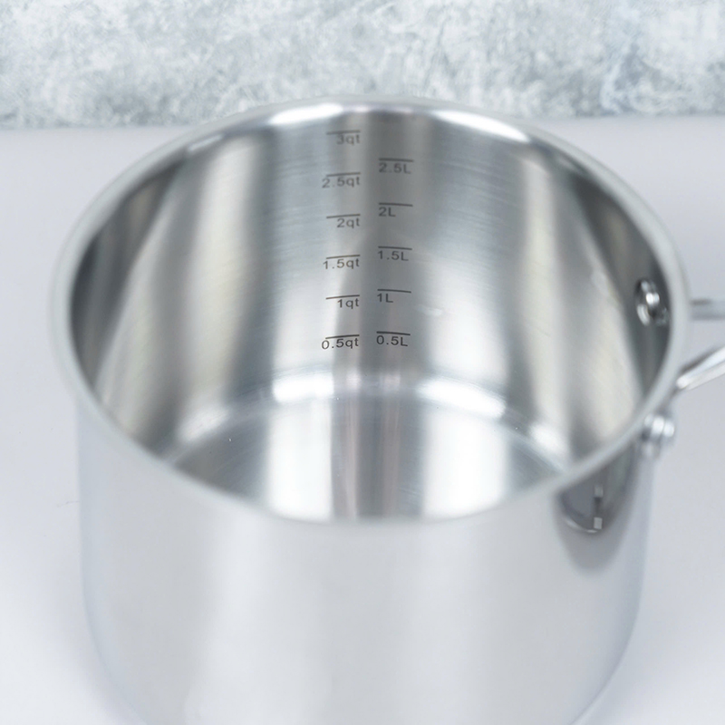 Quánh Inox cao cấp Ciwete 18cm SS0203-D