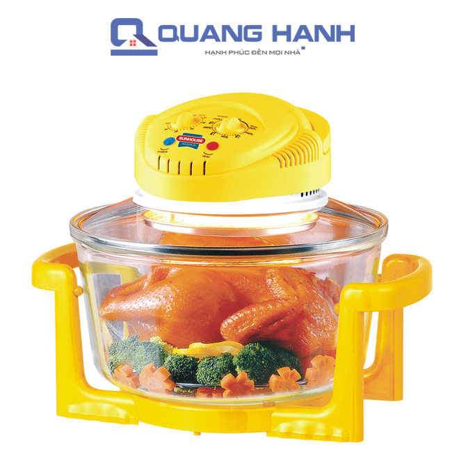 Lò nướng thủy tinh Sunhouse SH412