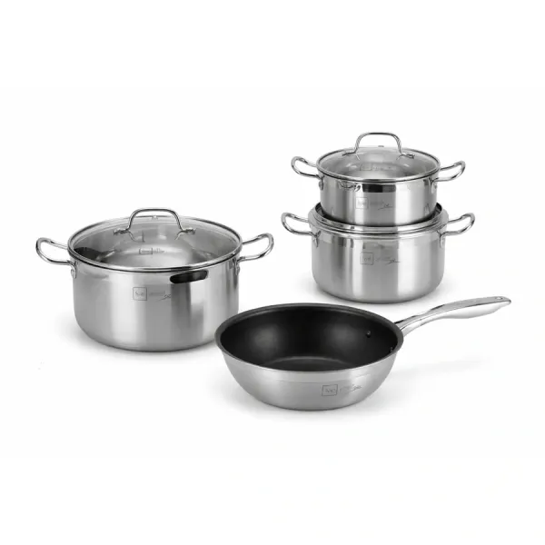 Bộ nồi thân đúc đáy liền Inox 304 Fivestar FBP4014