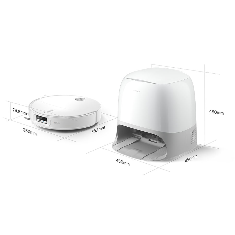 Robot hút bụi lau nhà Roborock Qrevo Curv 2 Pro