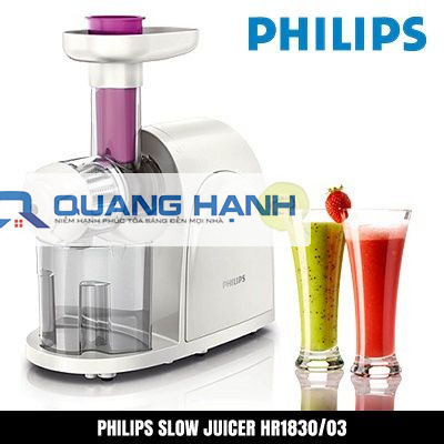 Máy ép  trái cây tốc độ chậm Philips HR1830