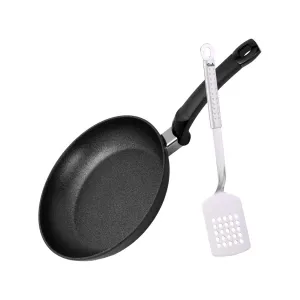 Chảo Fissler Adamant Classic 28cm màu đen kèm xẻng