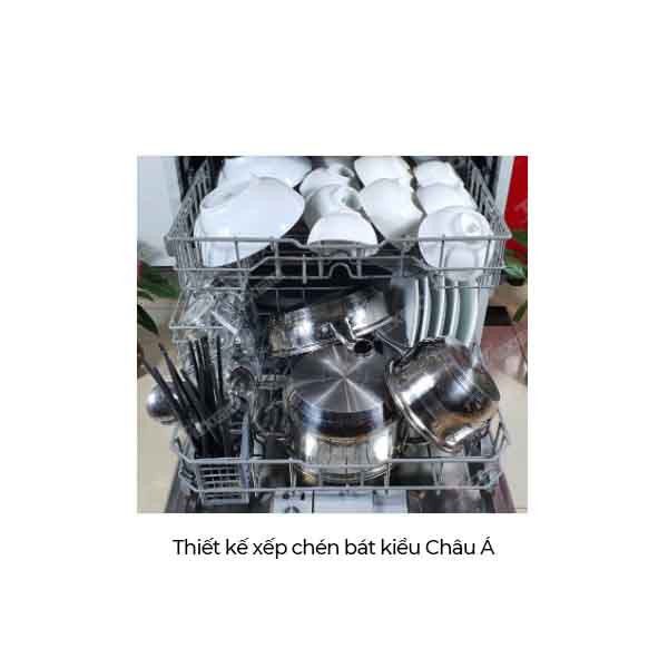 Máy rửa chén bát Texgio 8 bộ TG-DT2028