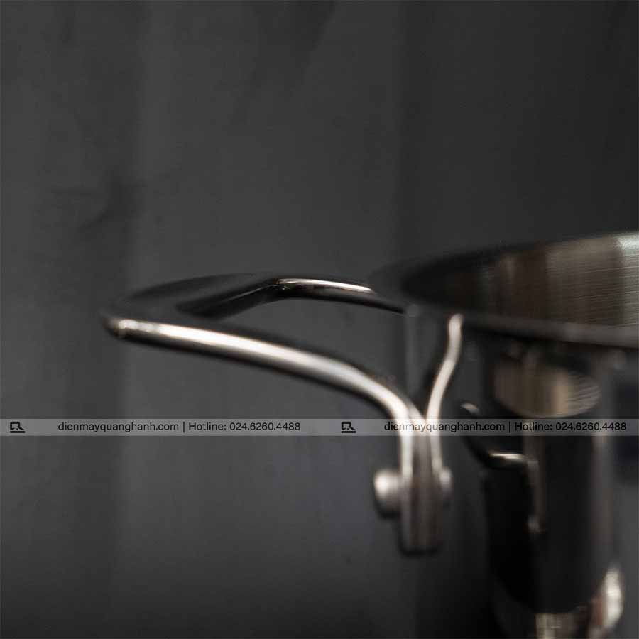 Ảnh thực tế Bộ nồi inox cao cấp Ciwete 7 món có xửng hấp (chảo inox) SS0103-11PC NEW-SS