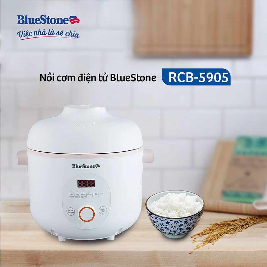Nồi cơm điện tử Bluestone 0.75 lít RCB-5905