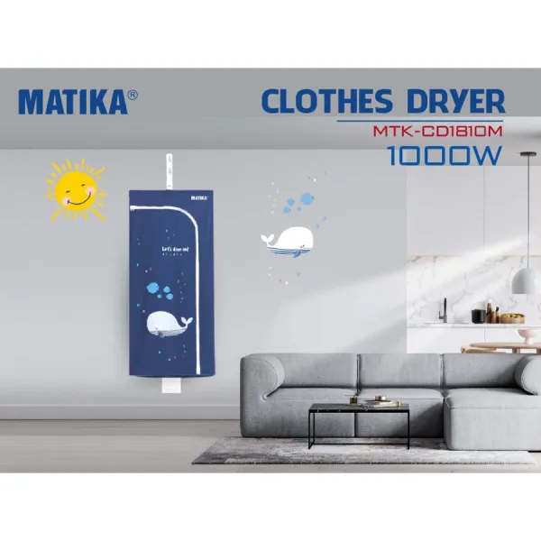 Tủ sấy quần áo di động Matika MTK-1810M