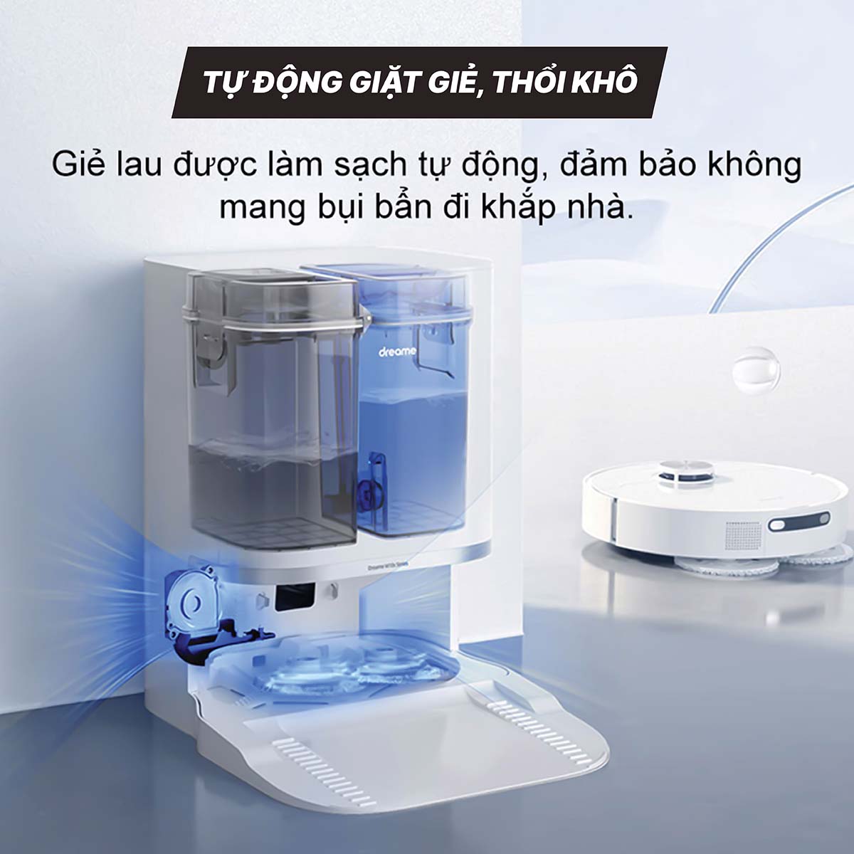 Robot hút bụi lau nhà Dreame L10 Prime