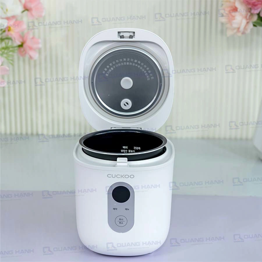 Ảnh thực tế Nồi cơm điện Cuckoo mini CR-0255MW dung tích 0.36 Lít