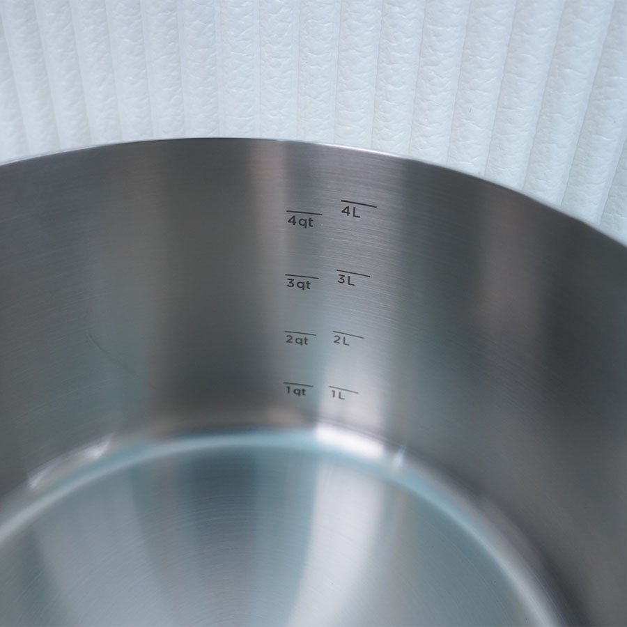 Ảnh thực tế Nồi hầm inox 304 cao cấp Ciwete 22cm nắp kính SS0101-E