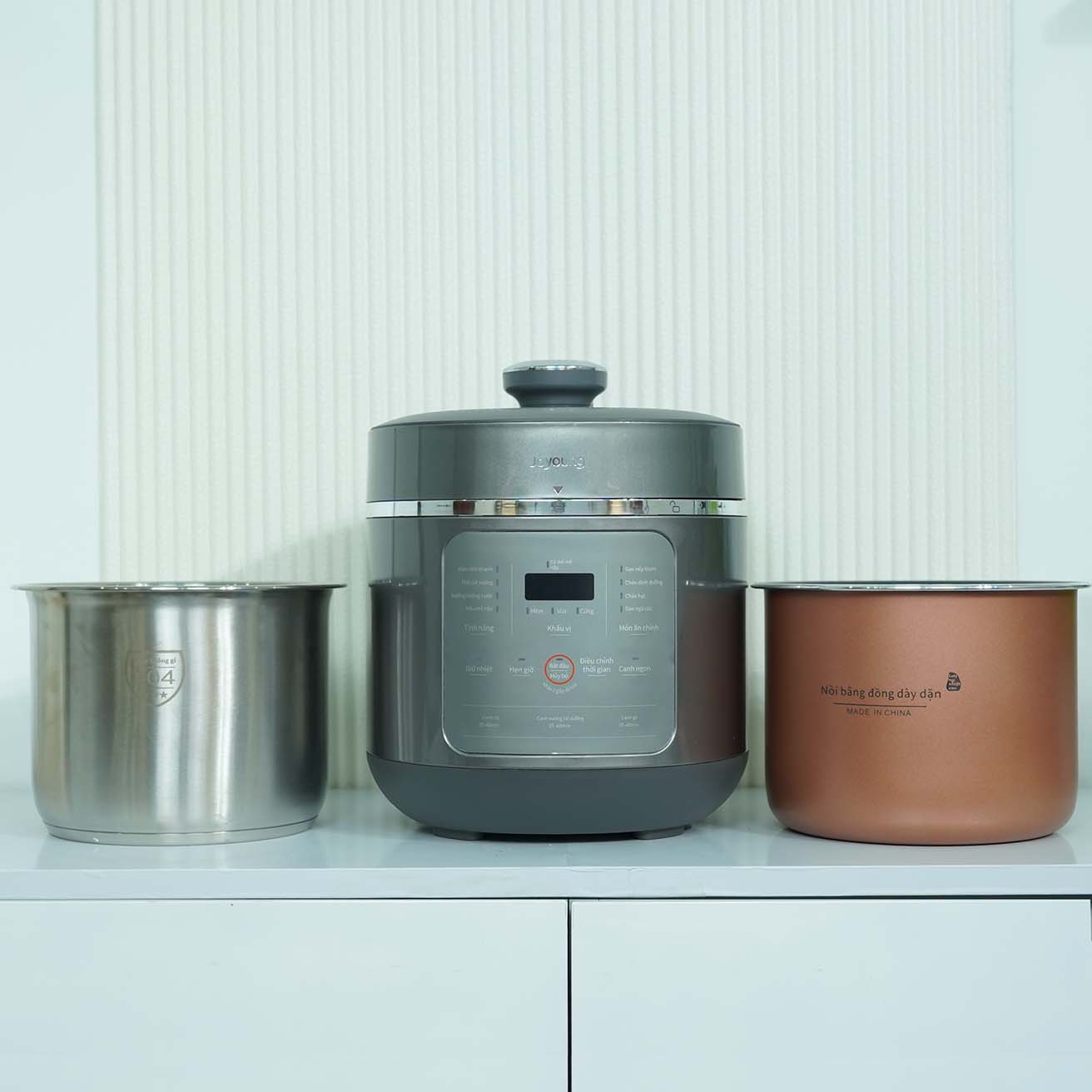 Ảnh thực tế Nồi áp suất điện tử Joyoung 5 lít JHPC-5039