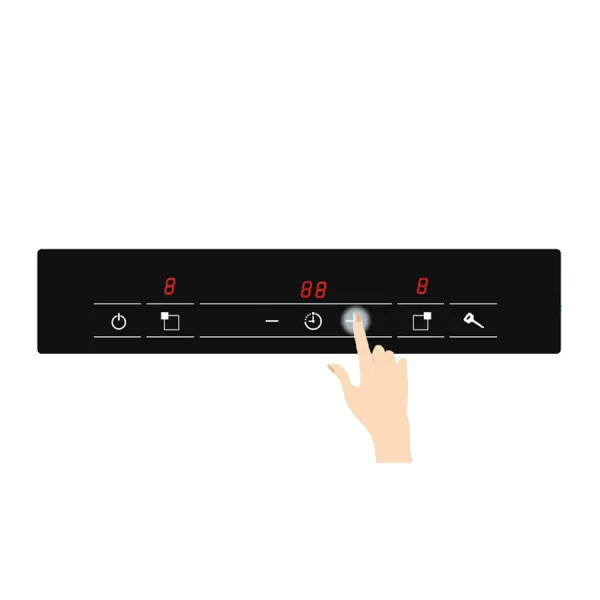 Bếp từ đôi lắp âm BlueStone ICB-6818 tổng công suất 4000W