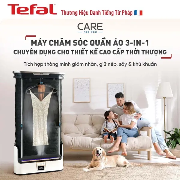 Máy chăm sóc quần áo đa năng Tefal YT405E1