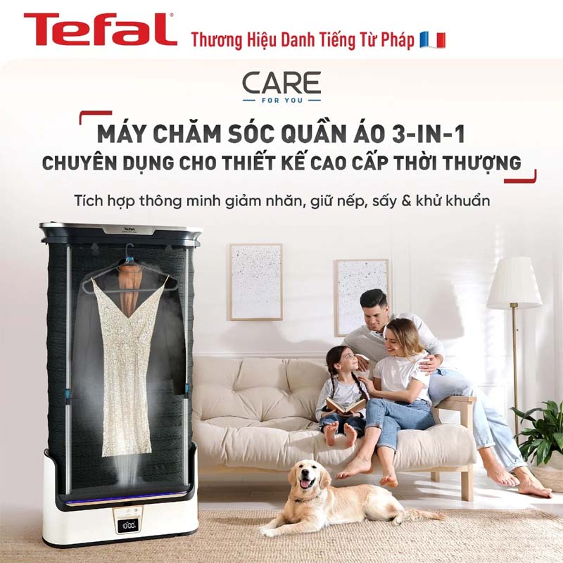 Máy chăm sóc quần áo đa năng Tefal YT405E1