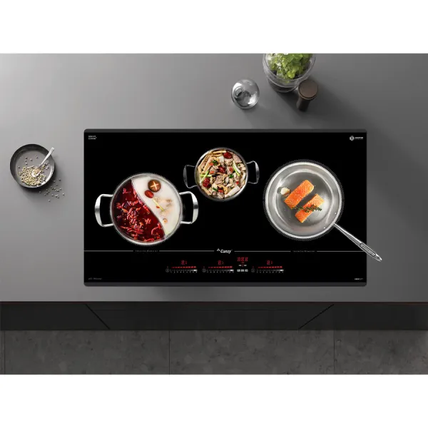 Bếp từ 3 vùng nấu Canzy CZ 595LUXURY