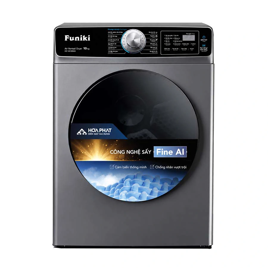 Máy sấy thông hơi Funiki HD V6100AG 10kg