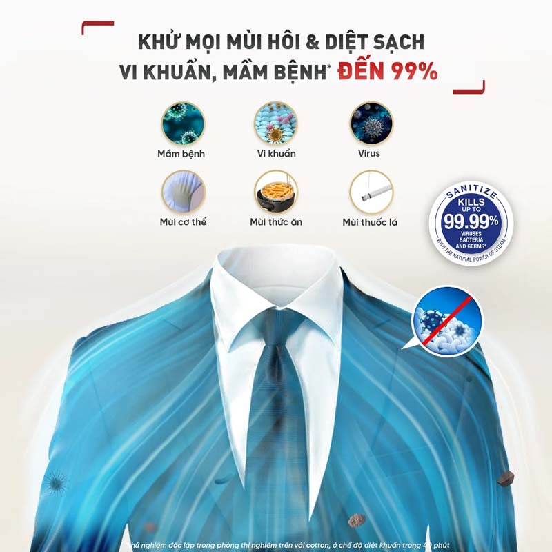 Máy chăm sóc quần áo đa năng Tefal YT405E1
