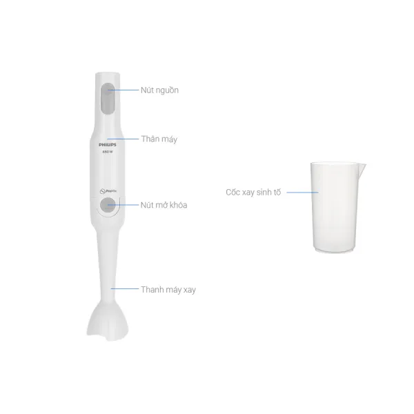 Máy xay sinh tố cầm tay Philips HR2531/00 650W