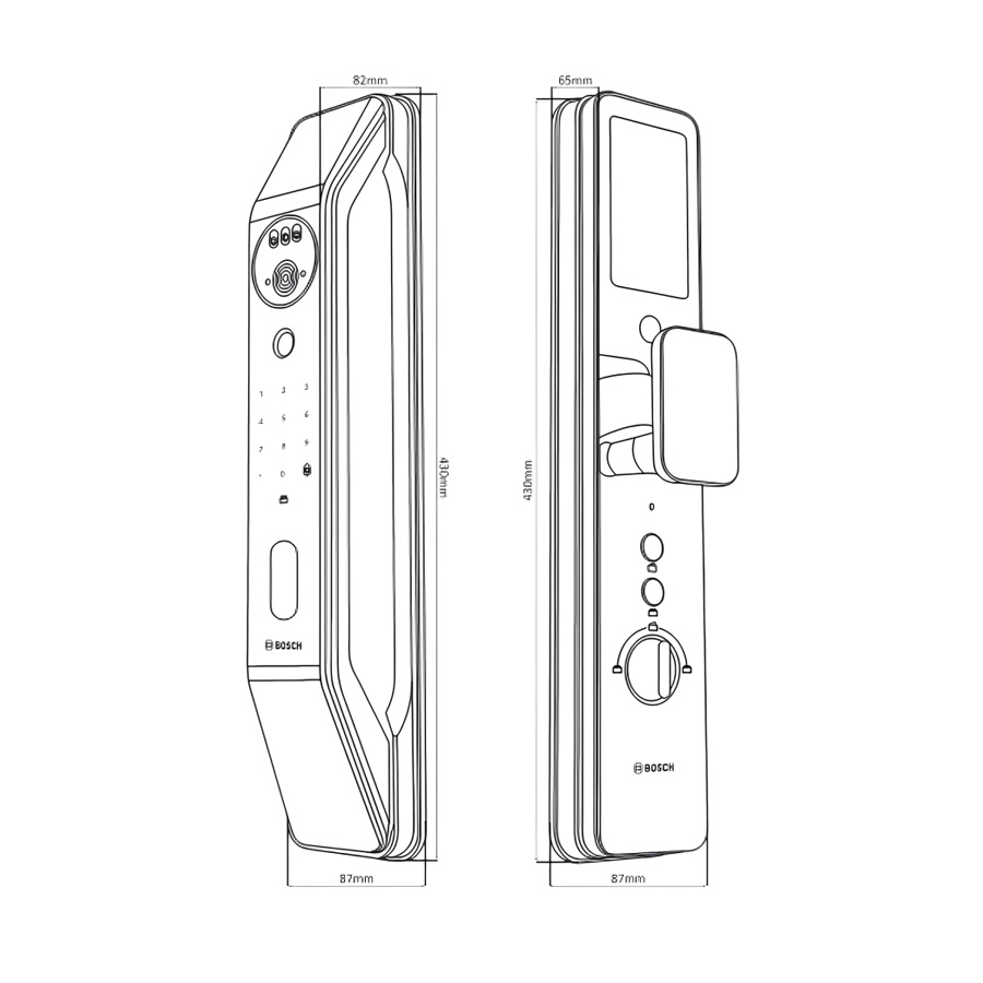 Khóa điện tử Bosch FU6 Plus