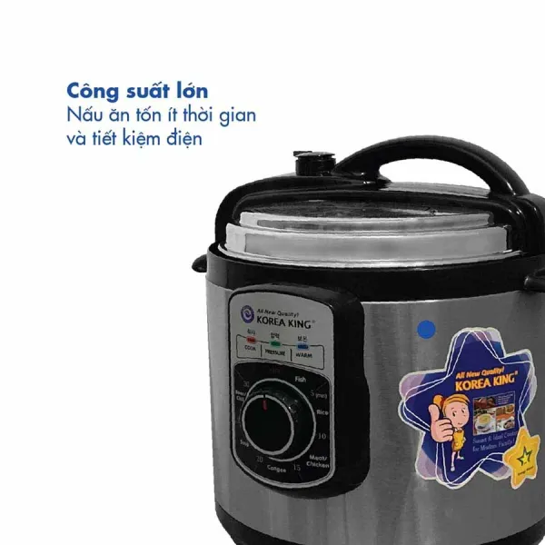 Nồi áp suất Korea King PEPC-60STSN