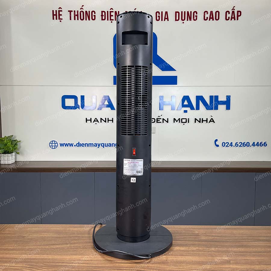 Ảnh thực tế Máy sưởi gốm Ceramic Mutosi MCH-2000L