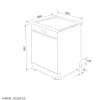Máy rửa bát Malloca WQP12-J7223A E5