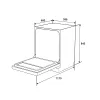 Máy rửa bát 15 bộ Hafele HDW-F6052G 535.29.652