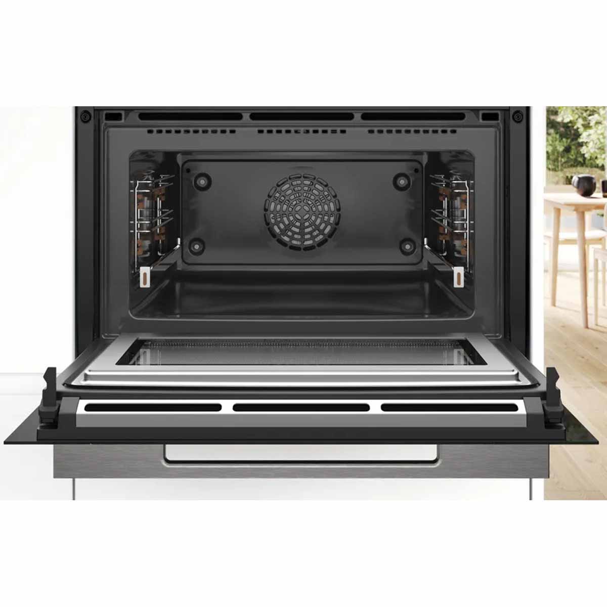 Lò nướng kết hợp vi sóng Bosch CMG778NB1 Series 8