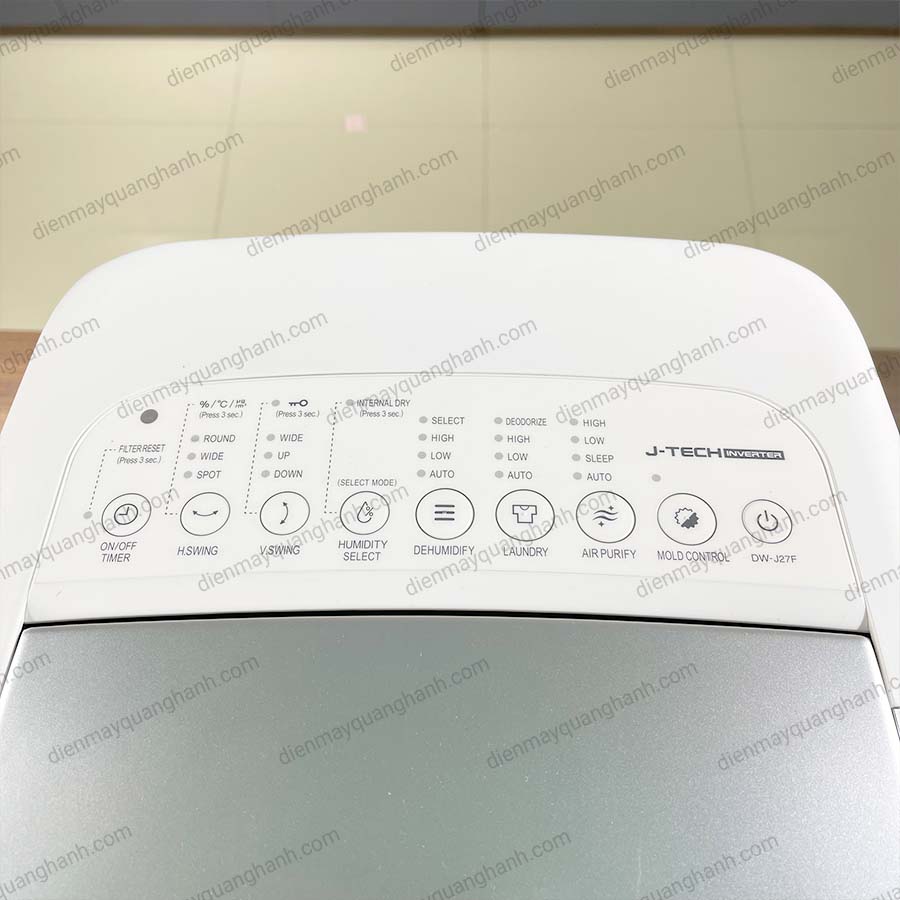 Ảnh thực tế Máy lọc không khí và hút ẩm Sharp DW-J27FV-S 27 lít/ngày