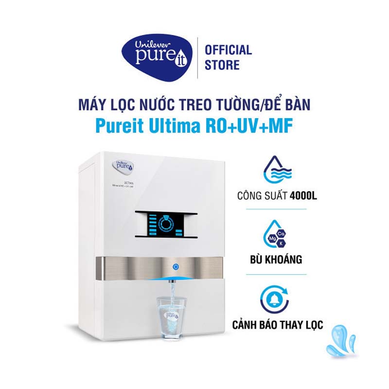 Máy lọc nước Pureit Ultima Trắng