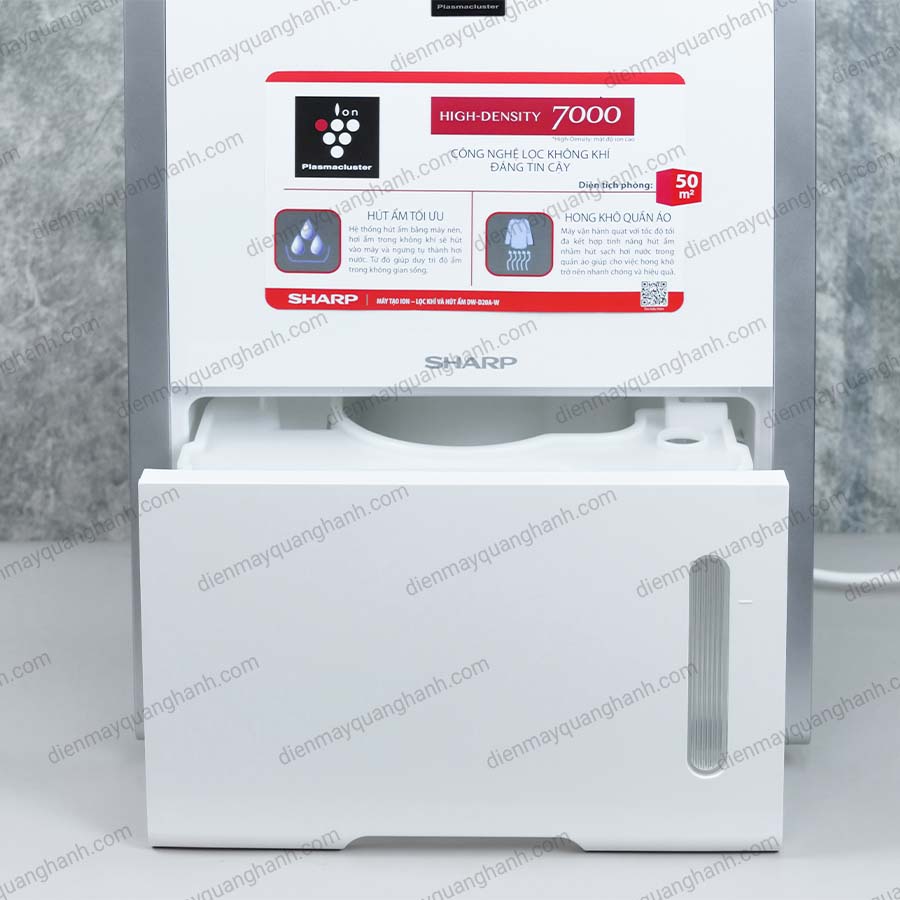 Ảnh thực tế Máy hút ẩm Sharp DW-D20A-W công suất hút 20 lít/ngày