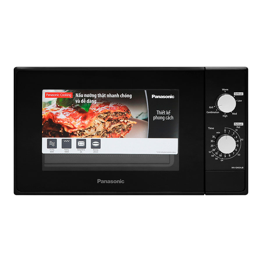 Lò vi sóng có nướng Panasonic NN-GM24JBYUE 20 lít