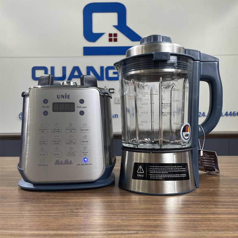 Ảnh thực tế Máy làm sữa hạt Unie V9s 1.75 lít