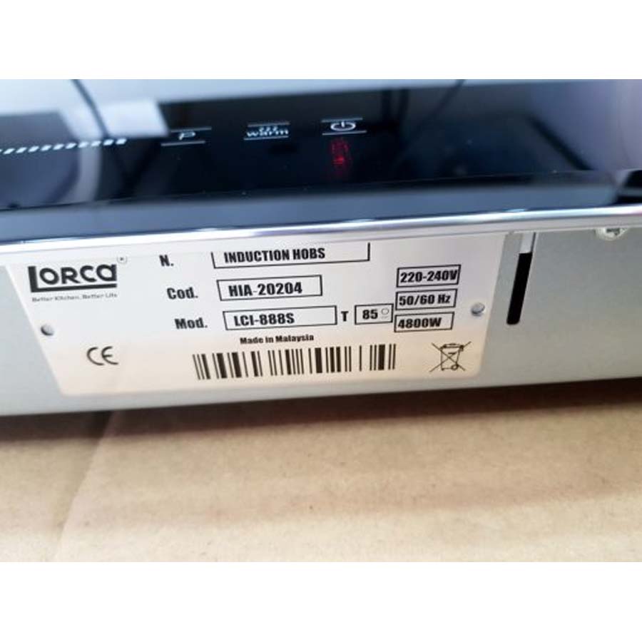 Bếp từ đôi Lorca LCI 888S