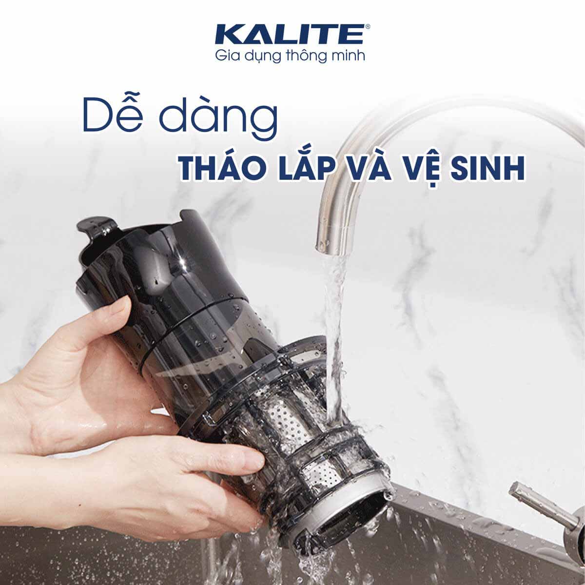 Máy ép chậm KALITE KSJ4415