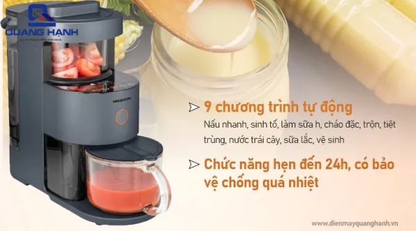 Máy làm sữa hạt Medion MD 19725