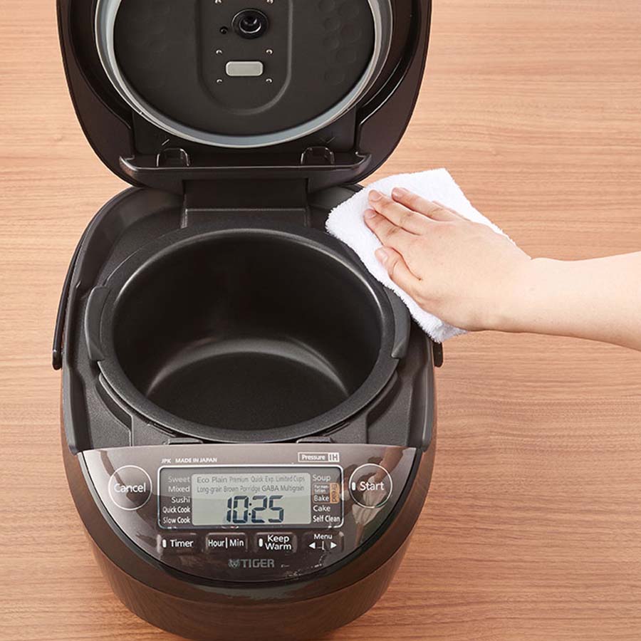 Nồi cơm điện tử cao tần áp suất Tiger JPK-W10W 1.0L