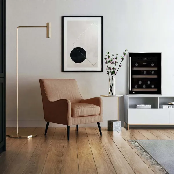 Tủ rượu vang Caso WineSafe 12 Black 624