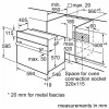 Lò nướng âm tủ Bosch HBF512BW1T 66 lít