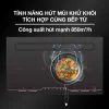 Bếp Từ Kết Hợp Máy Hút Mùi Malloca HIH-904 SLIM