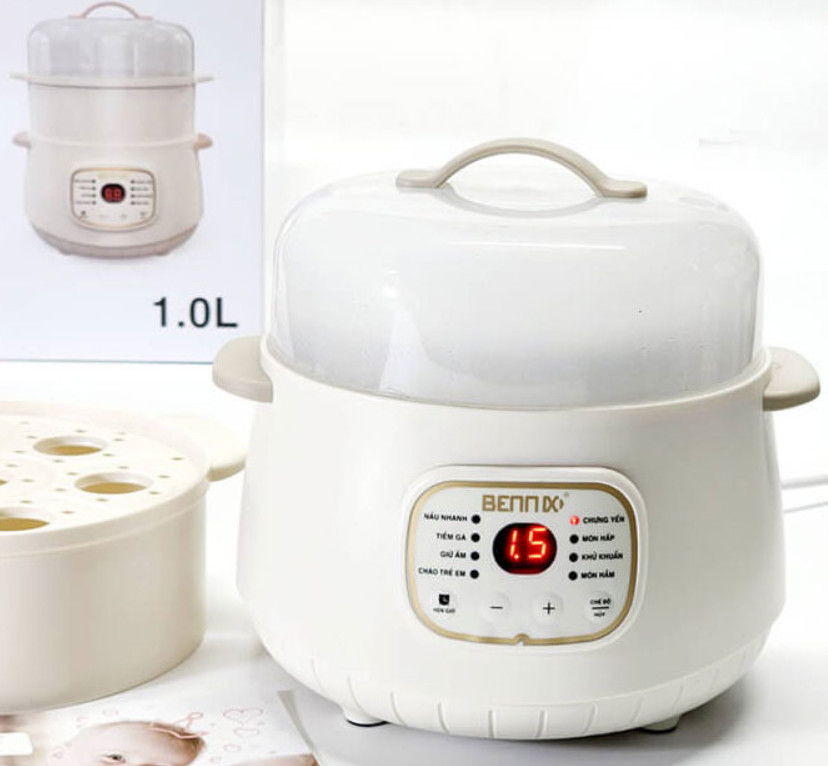 Nồi chưng yến Bennix BN-10SLC - toàn cảnh sản phẩm