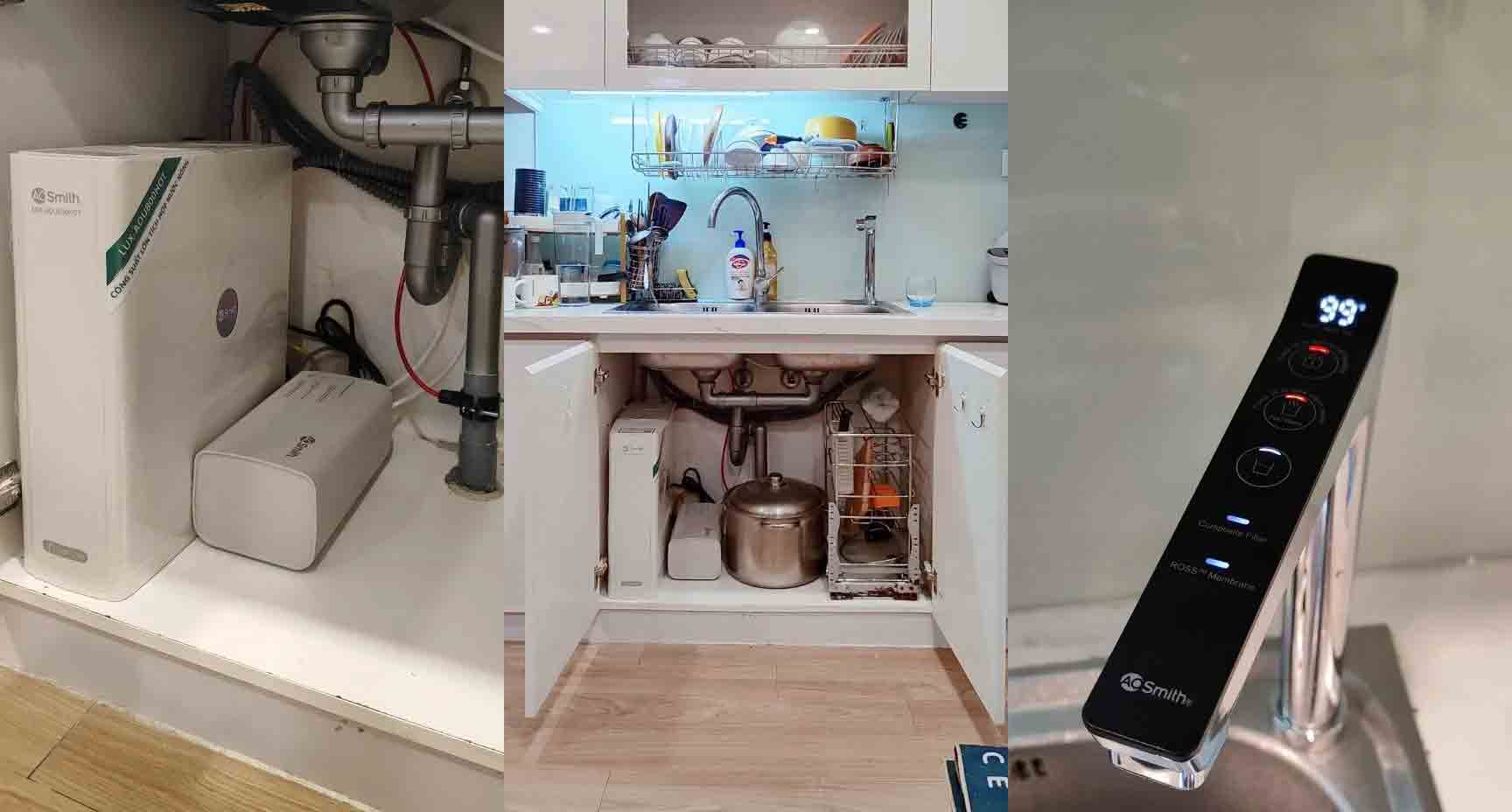 Ảnh thực tế Máy lọc nước A.O Smith ROSS™ LUX-AOU800HOT