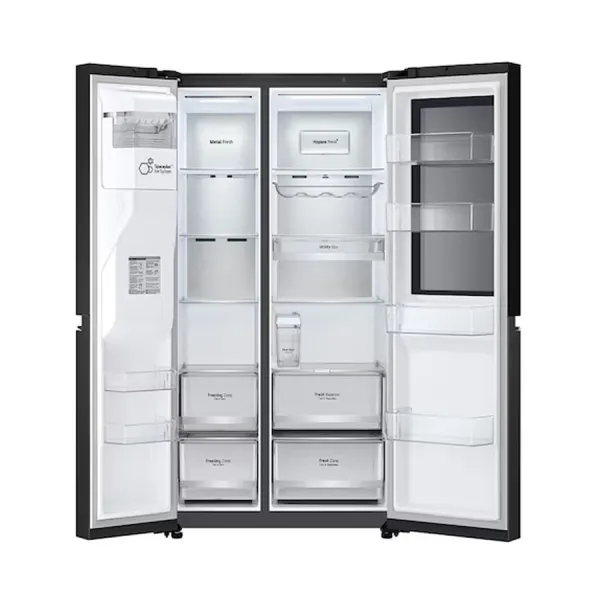 Tủ lạnh LG Inverter 635 lít Side By Side InstaView GR-G257BL