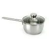 Quánh Inox 430 Fivestar nắp kính 16cm FSQ16001