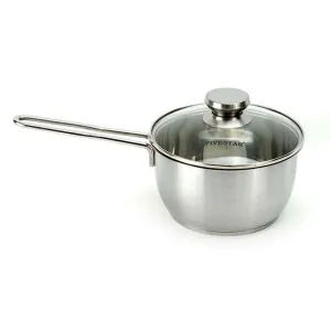 Quánh Inox 430 Fivestar nắp kính 16cm FSQ16001