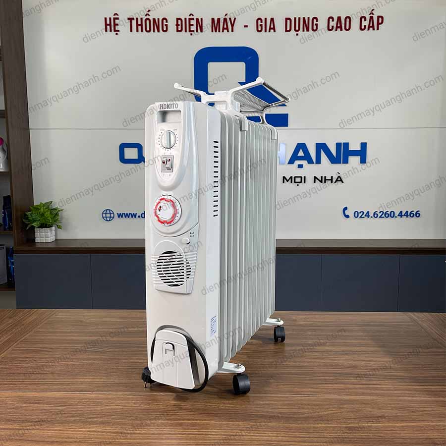 Ảnh thực tế Máy sưởi dầu Hokito HK-1300T