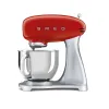 Máy trộn bột màu đỏ SMEG SMF02RDEU