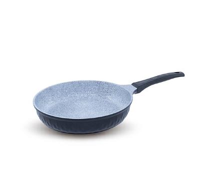 Chảo chiên Crystal Ceramic Coating Wok IH chống dính vân đá size 28cm – Hiệu Happy Home - toàn cảnh sản phẩm