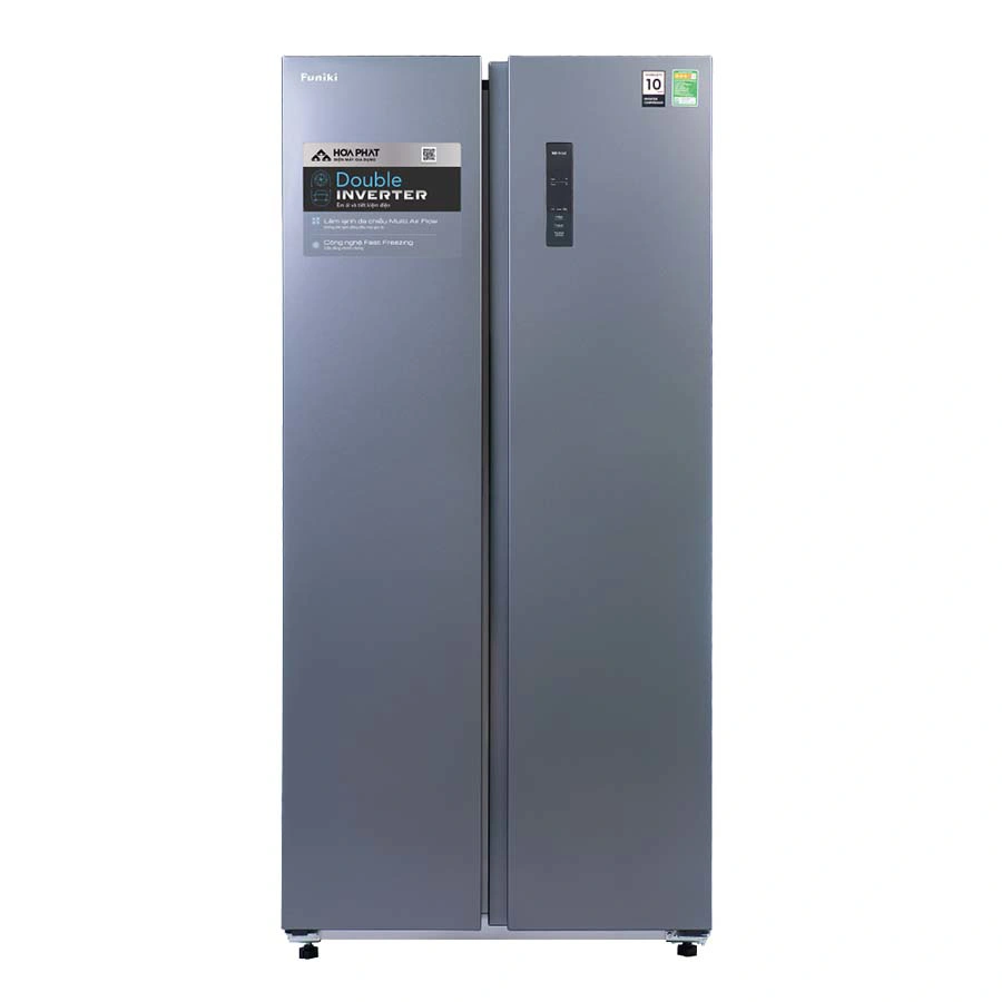 Tủ lạnh Side By Side Funiki Inverter 535 lít HR SS8535SDG