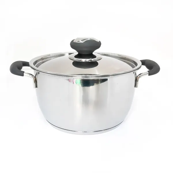 Nồi Inox 430 Fivestar quai Silicon 20cm FSN20002